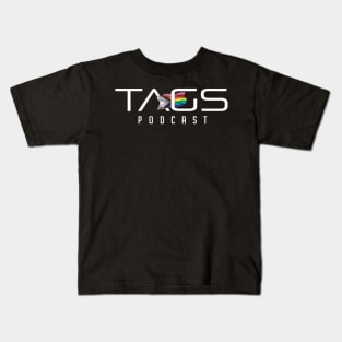 TAGS WHITE LOGO Kids T-Shirt